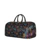 Sprayground Embroidered Dragons Duffle Multicolor