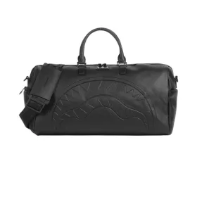 Sprayground Gold Brick Lux Large Duffle Black