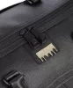 Sprayground Gold Brick Lux Large Duffle Black