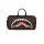 Sprayground Sharks In Paris Wtf Bubble Brown Check Duffle Brown