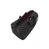 Sprayground Sharks In Paris Wtf Bubbly Black Check Duffle Black One