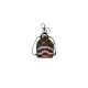 Sprayground Sharks In Paris Wtf Bubble Brown Check Backpack Keychain Brown ONE