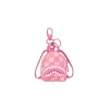 Sprayground Pink New Check Faces Backpack Keychain Pink