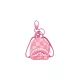 Sprayground Pink New Check Faces Backpack Keychain Pink