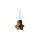 Sprayground Sip Gold Drip Bear Keychain Brown