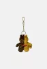 Sprayground Sip Gold Drip Bear Keychain Brown