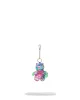 Sprayground Y2K Shark Bear Keychain Multicolor