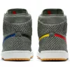 AIR JORDAN 1 RETRO HI FLYKNIT CLAY GREEN/WHITE-HYPER COBALT-GUM YELLOW