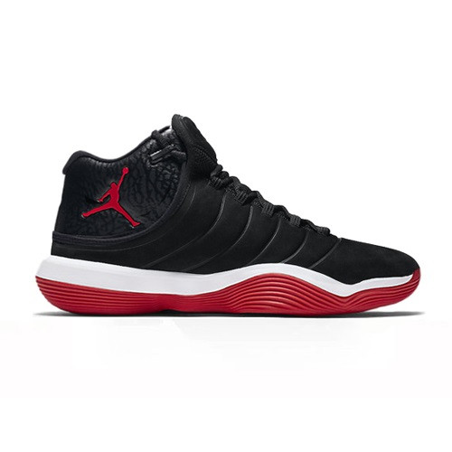 Jordan Super.Fly 2017 (GS) Basketball Shoe BLACK/UNIVERSITY RED-WHITE