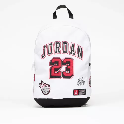 Jordan Jam JP Backpack White/ Gym Red