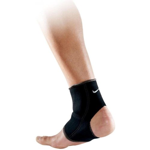 NIKE ANKLE SLEEVE BLACK/ BLACK / DARK CHARCOAL