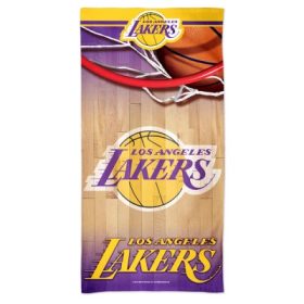   WinCraft - NBA Spectra Beach Towel 30x60 TYDE - Los Angeles Lakers MC