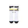 STANCE UTAH JAZZ ST CREW WHITE/BLACK L