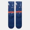 STANCE OVERSPRAY GOLDEN STATE WARRIORS NAVY L