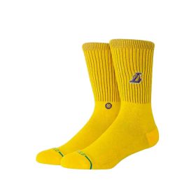 Stance Lakers Badged Crew Yellow