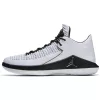 AIR JORDAN XXXII LOW WHITE/METALLIC SILVER-BLACK