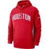 NIKE X NBA HOUSTON ROCKETS M NK HOODIE PO COURTSIDE RED