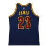 MITCHELL & NESS NBA DARK JERSEY CLEVELAND CAVALIERS 2015 LEBRON JAMES ASTROS BLUE