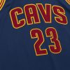 MITCHELL & NESS NBA DARK JERSEY CLEVELAND CAVALIERS 2015 LEBRON JAMES ASTROS BLUE