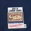 MITCHELL & NESS NBA DARK JERSEY CLEVELAND CAVALIERS 2015 LEBRON JAMES ASTROS BLUE M