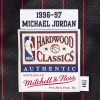 MITCHELL & NESS NBA CHICAGO BULLS 1996 MICHAEL JORDAN #23 AUTHENTIC JERSEY BLACK PINSTRIPE 96