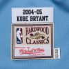 MITCHELL & NESS LOS ANGELES LAKERS KOBE BRYANT 04-05'#8 ALT. AUTHENTIC JERSEY LIGHT BLUE
