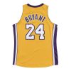 MITCHELL & NESS NBA LOS ANGELES LAKERS KOBE BRYANT '08-'09 AUTHENTIC JERSEY LIGHT GOLD