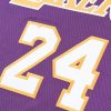 MITCHELL & NESS NBA LOS ANGELES LAKERS KOBE BRYANT #24 AUTHENTIC JERSEY PURPLE 08