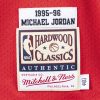 MITCHELL & NESS NBA CHICAGO BULLS MICHAEL JORDAN AUTHENTIC JERSEY RED
