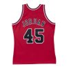 MITCHELL & NESS NBA CHICAGO BULLS MICHAEL JORDAN 1994-95' #45 AUTHENTIC JERSEY RED