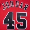 MITCHELL & NESS NBA CHICAGO BULLS MICHAEL JORDAN 1994-95' #45 AUTHENTIC JERSEY RED