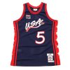 MITCHELL & NESS TEAM USA GRANT HILL AUTHENTIC JERSEY NAVY
