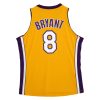 MITCHELL & NESS LOS ANGELES LAKERS KOBE BRYANT 2000-01'#8 AUTHENTIC JERSEY GOLD