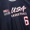 MITCHELL & NESS TEAM USA PENNY HARDAWAY AUTHENTIC PRACTICE JERSEY NAVY/WHITE