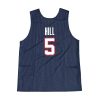 MITCHELL & NESS TEAM USA GRANT HILL AUTHENTIC PRACTICE JERSEY NAVY/WHITE