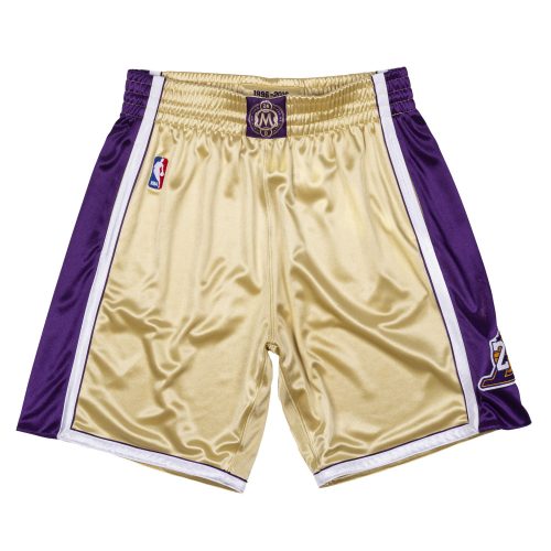 MITCHELL & NESS NBA LOS ANGELES LAKERS KOBE BRYANT AUTHENTIC SHORTS GOLD