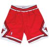 MITCHELL & NESS CHICAGO BULLS AUTHENTIC SHORT SCARLET