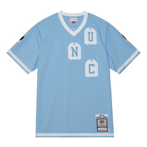 MITCHELL & NESS NCAA SHOOTING SHIRT NORTH CAROLINA 1983 MICHAEL JORDAN LIGHT BLUE S