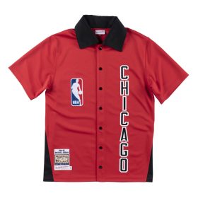   MITCHELL & NESS NBA CHICAGO BULLS MICHAEL JORDAN 1984-85' AUTHENTIC SHOOTING SHI UNIVERSITY RED