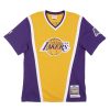MITCHELL & NESS LOS ANGELES LAKERS 1996-97 AUTHENTIC SHOOTING SHIRT LIGHT GOLD