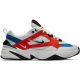 NIKE M2K TEKNO SUMMIT WHITE/BLACK-TEAM ORANGE
