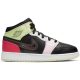 AIR JORDAN 1 MID SE  BLACK/EMBER GLOW-BARELY VOLT