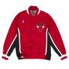MITCHELL & NESS CHICAGO BULLS AUTHENTIC WARM UP JACKET RED