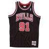 Mitchell & Ness NBA Swingman Jersey Chicago Bulls Dennis Rodman 95-96 BLACK