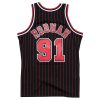 Mitchell & Ness NBA Swingman Jersey Chicago Bulls Dennis Rodman 95-96 BLACK