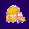 MITCHELL & NESS LOS ANGELES LAKERS TACO TRUCK TEE PURPLE