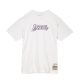 MITCHELL & NESS NBA LOS ANGELES LAKERS WILD LIFE MID-WEIGHT TEE WHITE