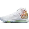 NIKE LEBRON 17 WHITE/BLACK-MULTI-COLOR