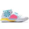 NIKE KYRIE 6 WHITE/BLUE FURY-OPTI YELLOW-DIGITAL PINK