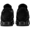 JORDAN 4 RETRO (PS) BLACK/BLACK-LT GRAPHITE